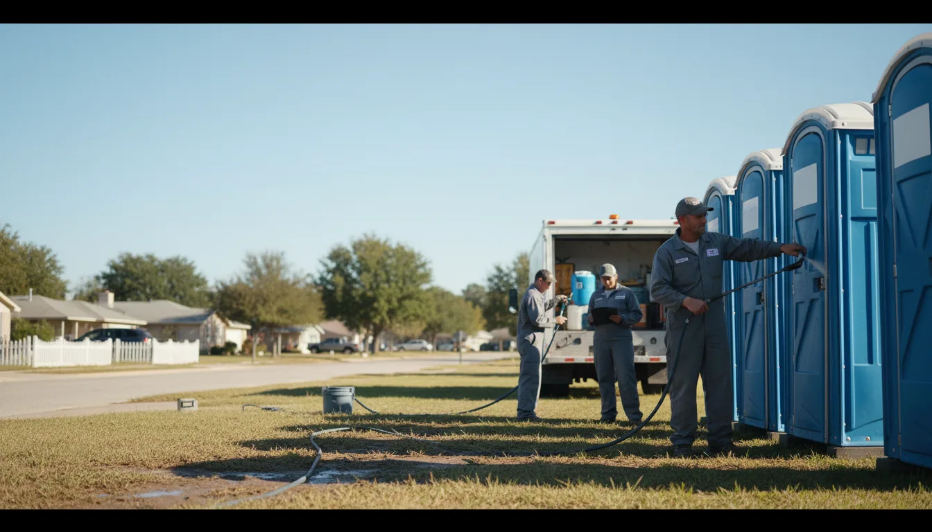 Long-Term Portable Toilet Rental in Farlington, KS near me